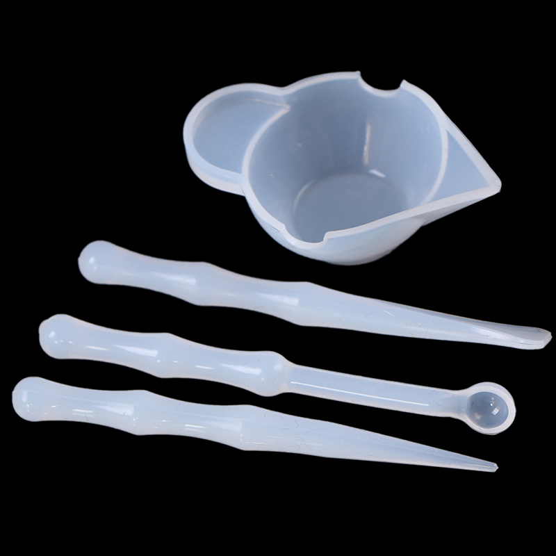 Mixing Cup Silicone - 1Set Cetakan Silikon Campuran untuk Resin