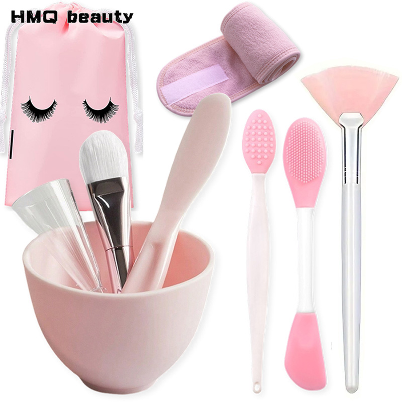 Mixing Cup Silicone - 9pcs/set Set Mangkuk Pencampur Masker Wajah