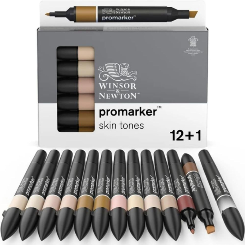 Copic Marker Sketch - Set Pena Marker Komik Profesional Winsor