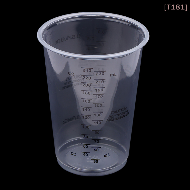 10Pcs Gelas Ukur Plastik Sekal - Mixing Cup Silicone ulasan dan harga