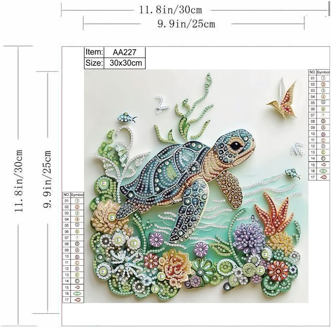 Kit Lukisan Berlian Bentuk Khu - Resin Craft Kit ulasan dan harga