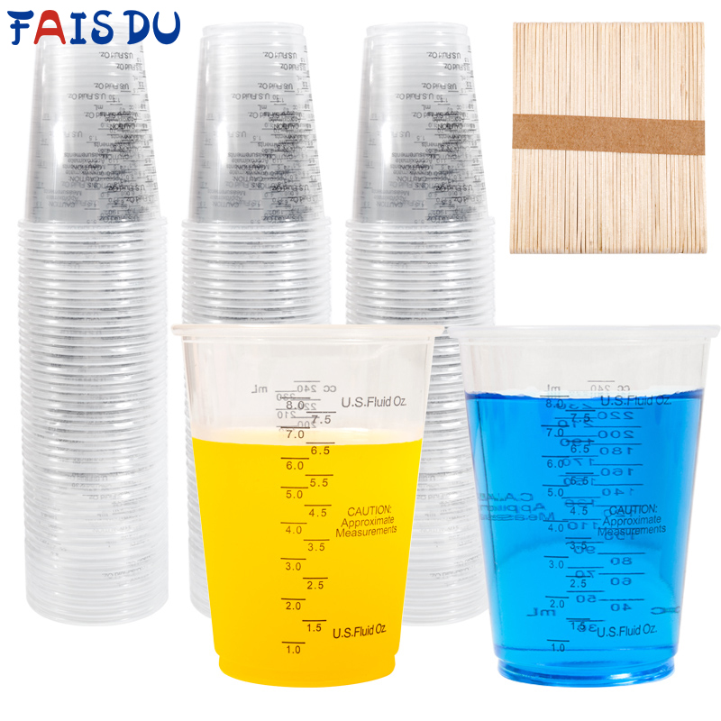 FAIS DU 8oz gelas ukur sekali  - Mixing Cup Silicone ulasan dan harga