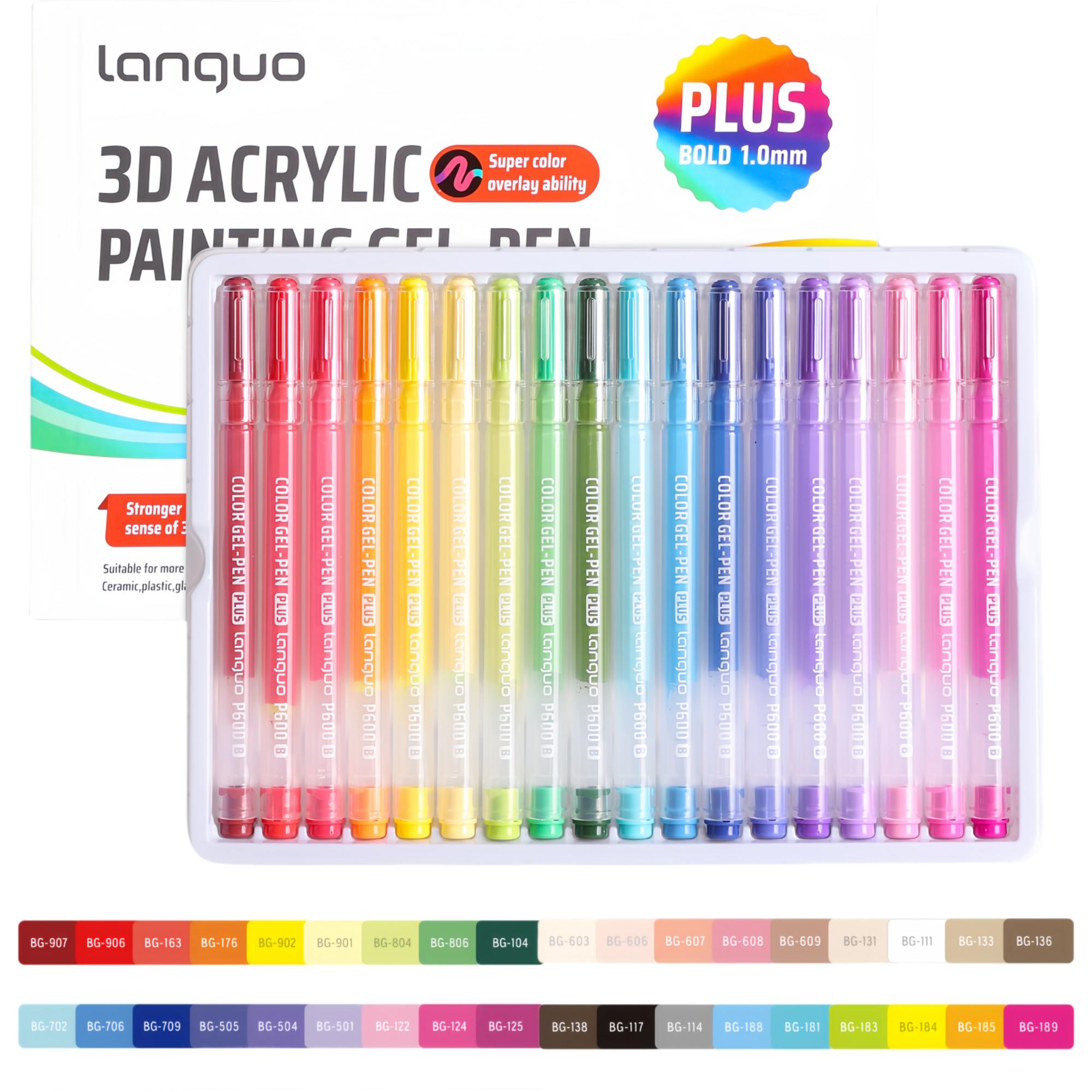 Set Spidol Akrilik Efek 3D 54  - Copic Marker Sketch ulasan dan harga