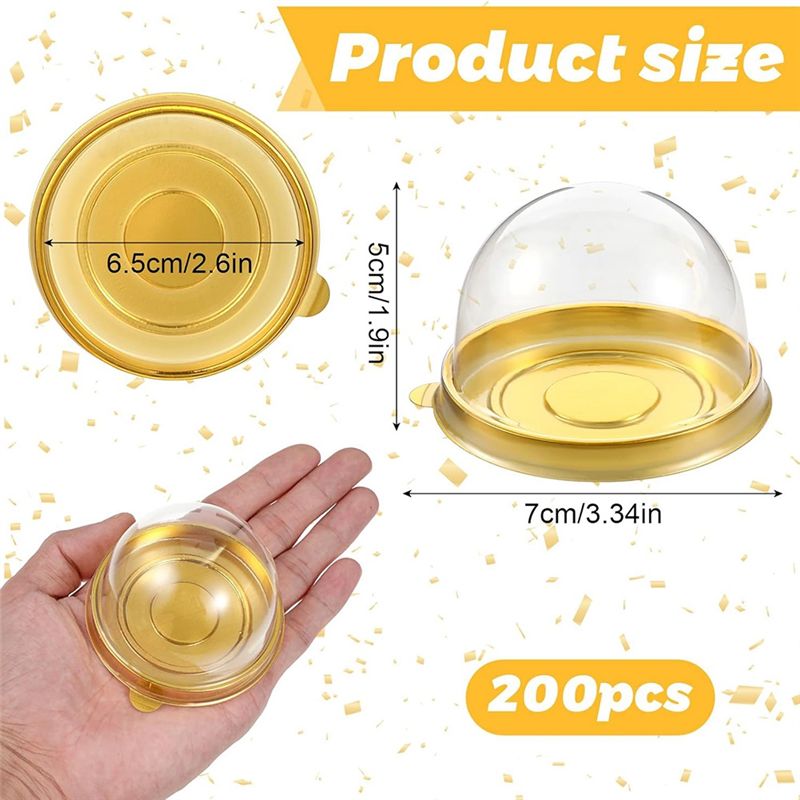 ABUN Wadah Charcuterie dengan  - Dome Mold Clear ulasan dan harga