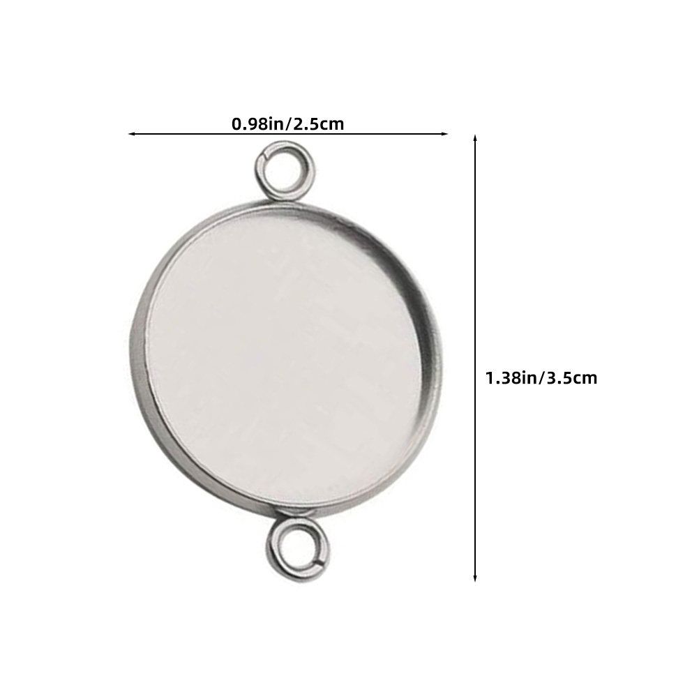 20 buah, bingkai perhiasan baj - Bezels Set Pendant ulasan dan harga