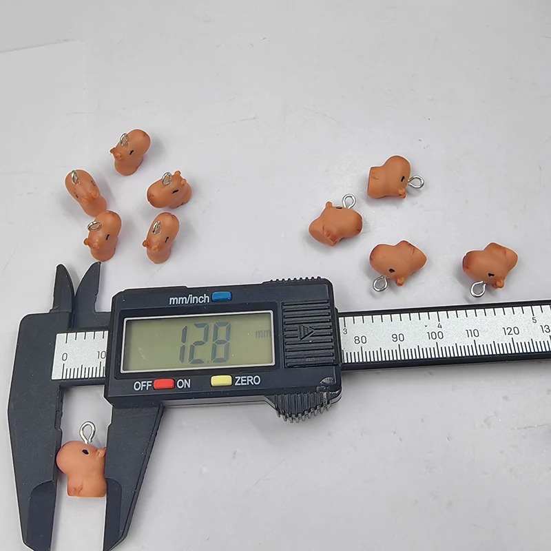 10pcs Gantungan Kunci Capybara - Resin Crafts Diy ulasan dan harga