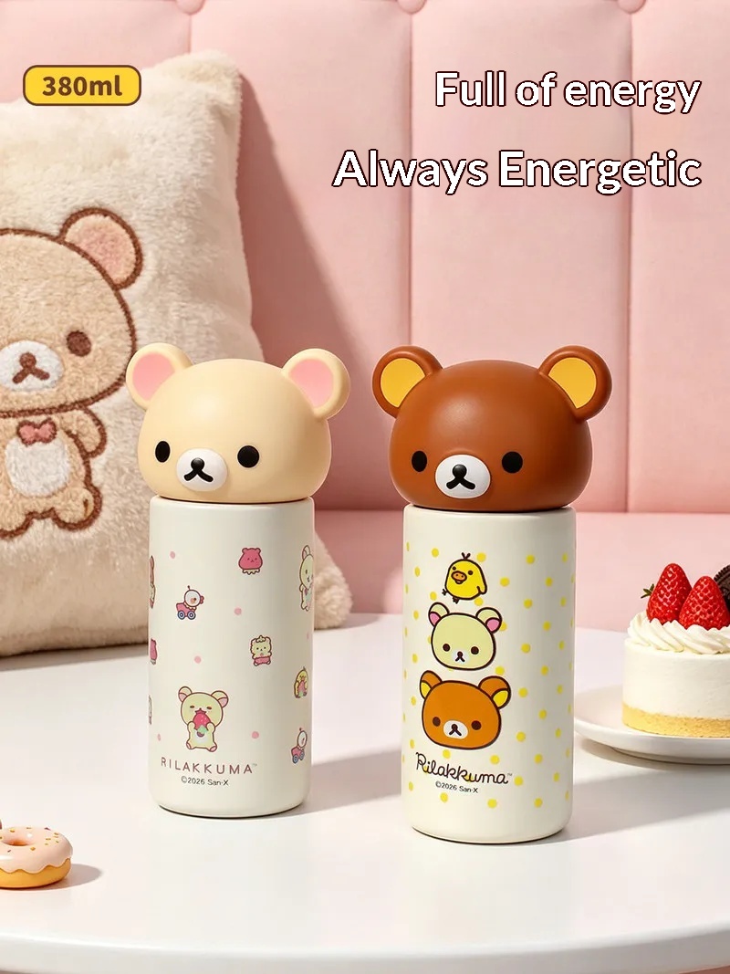 Botol Air Vakum Mini Rilakkuma - Vacuum Chamber Small ulasan dan harga